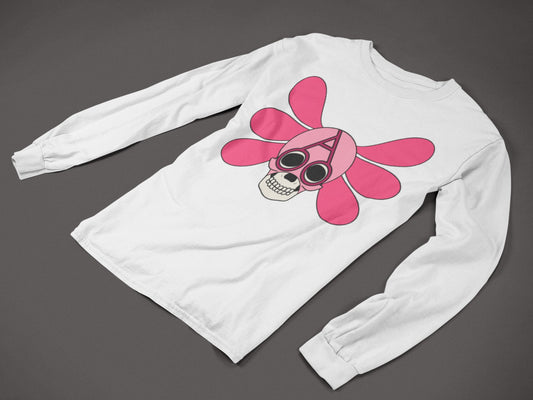 Axolotl Skull Long-sleeve Shirt (Summer Set)