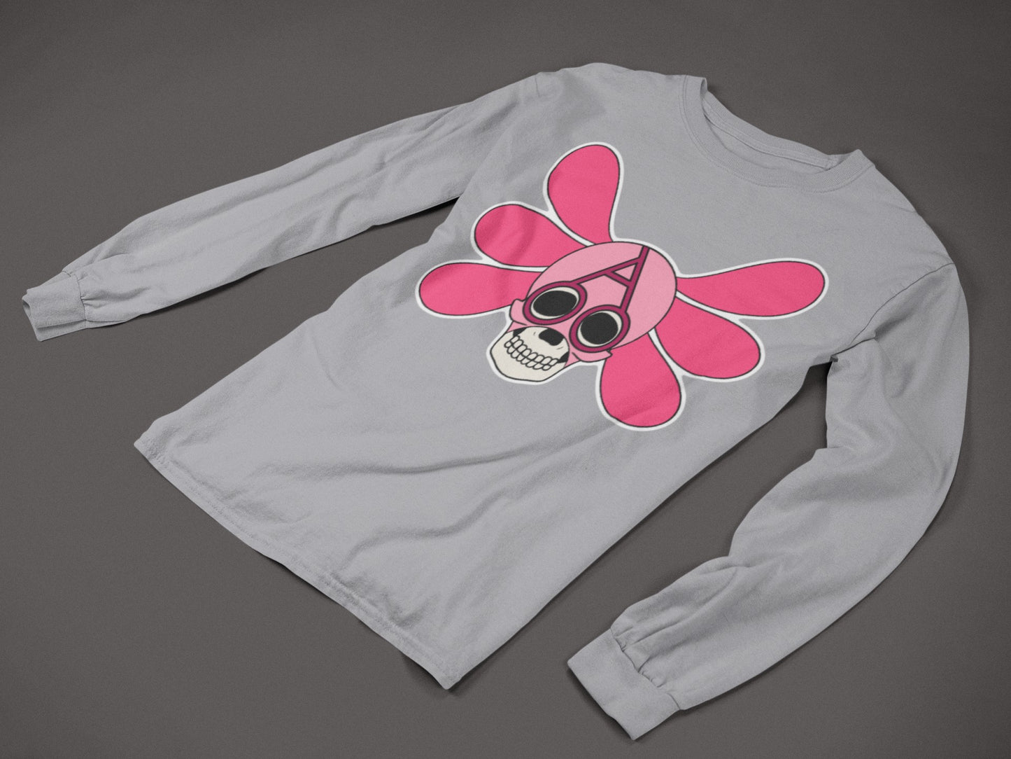 Axolotl Skull Long-sleeve Shirt (Summer Set)